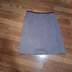 George Women's A-Line Skirt in Gray